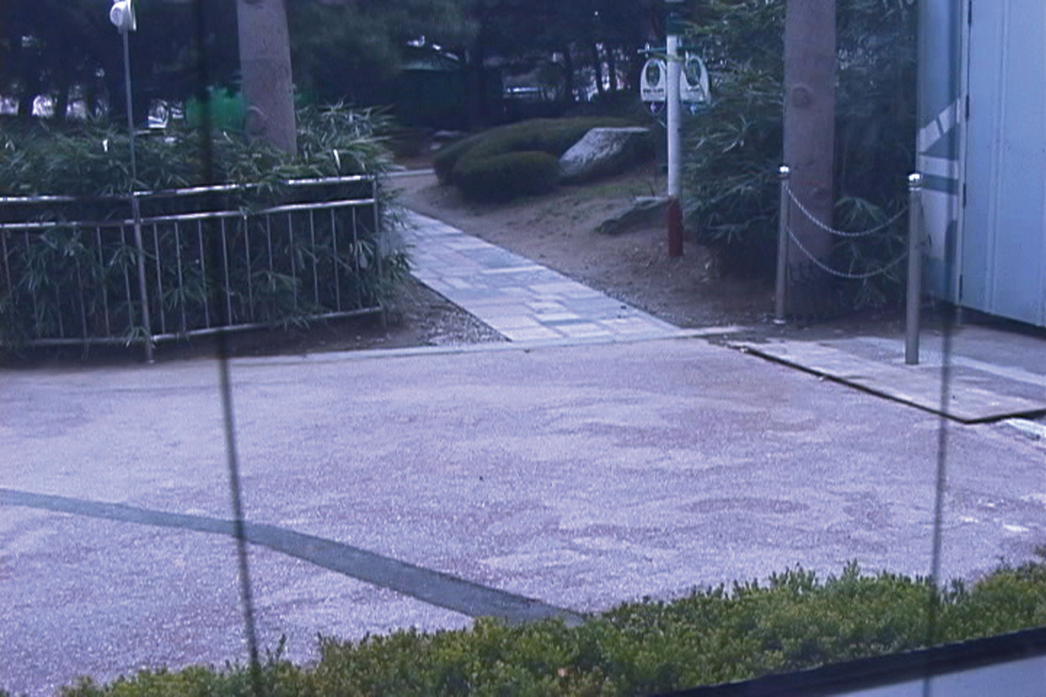 04 Looking at Magic Island, 2 Channel Installation for 2 Projectors, 2004