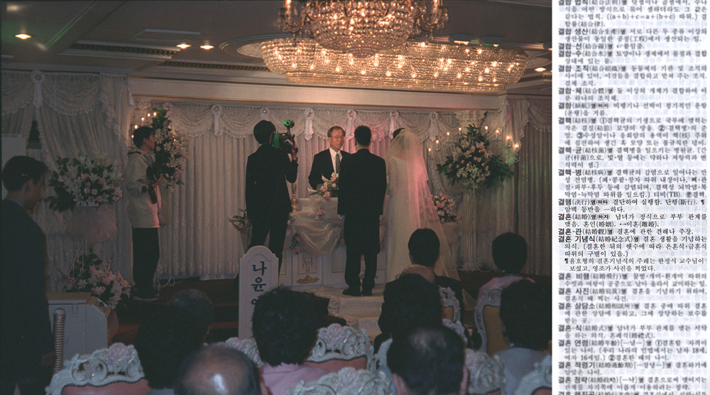 12 picturenary _ wedding  ceremony, 2003