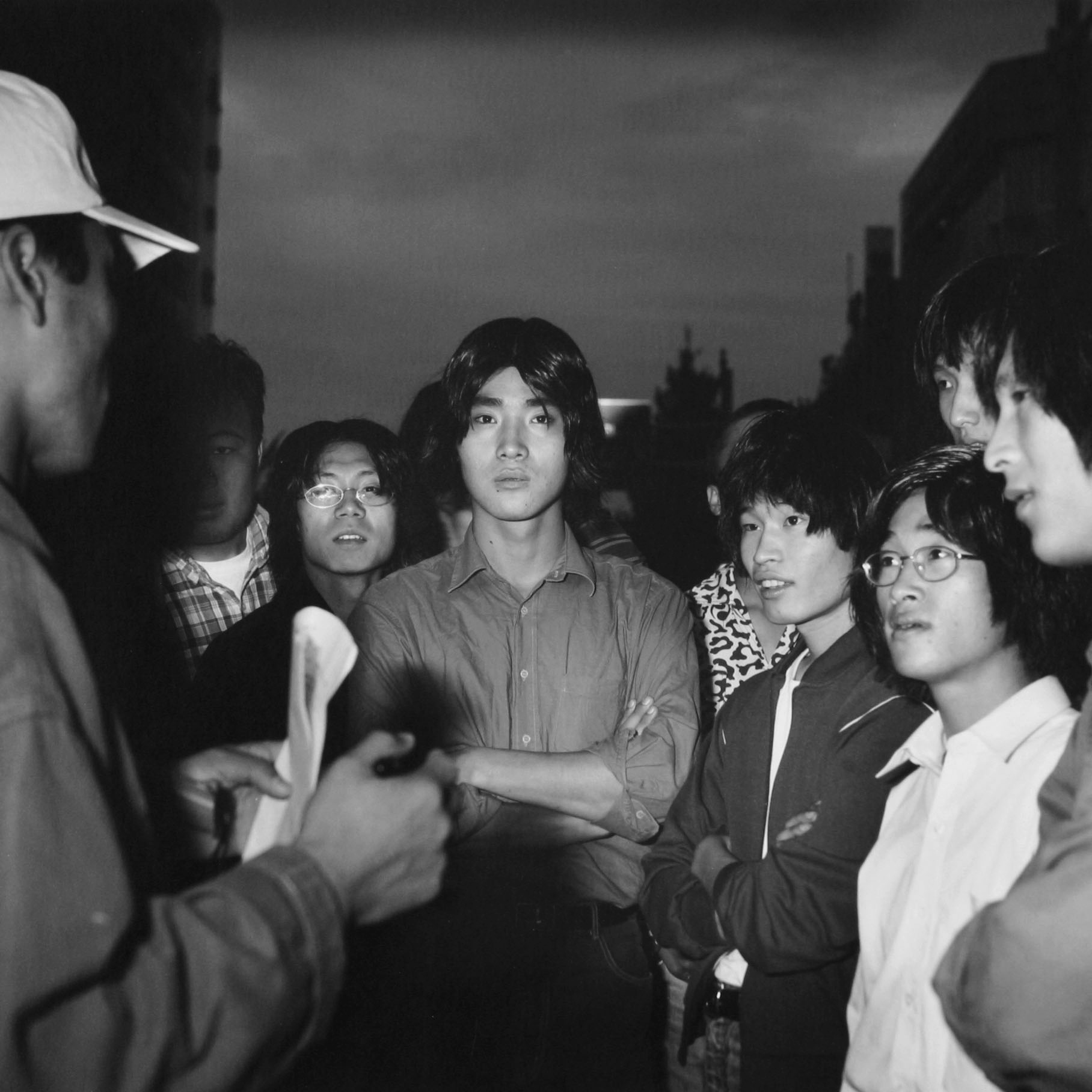 12.시위대를 연기 할 고등학생 지원 연기자들, 1995년 9월 28일