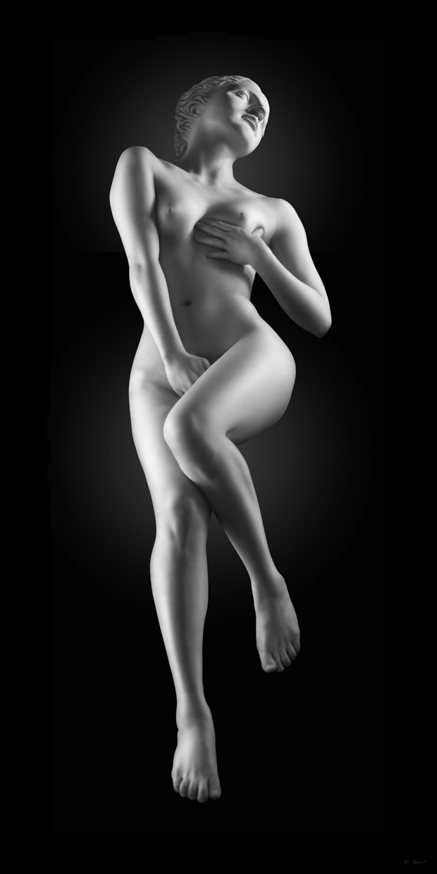 Masturbating Grace, 220x110cm, Lightjet print, 2007