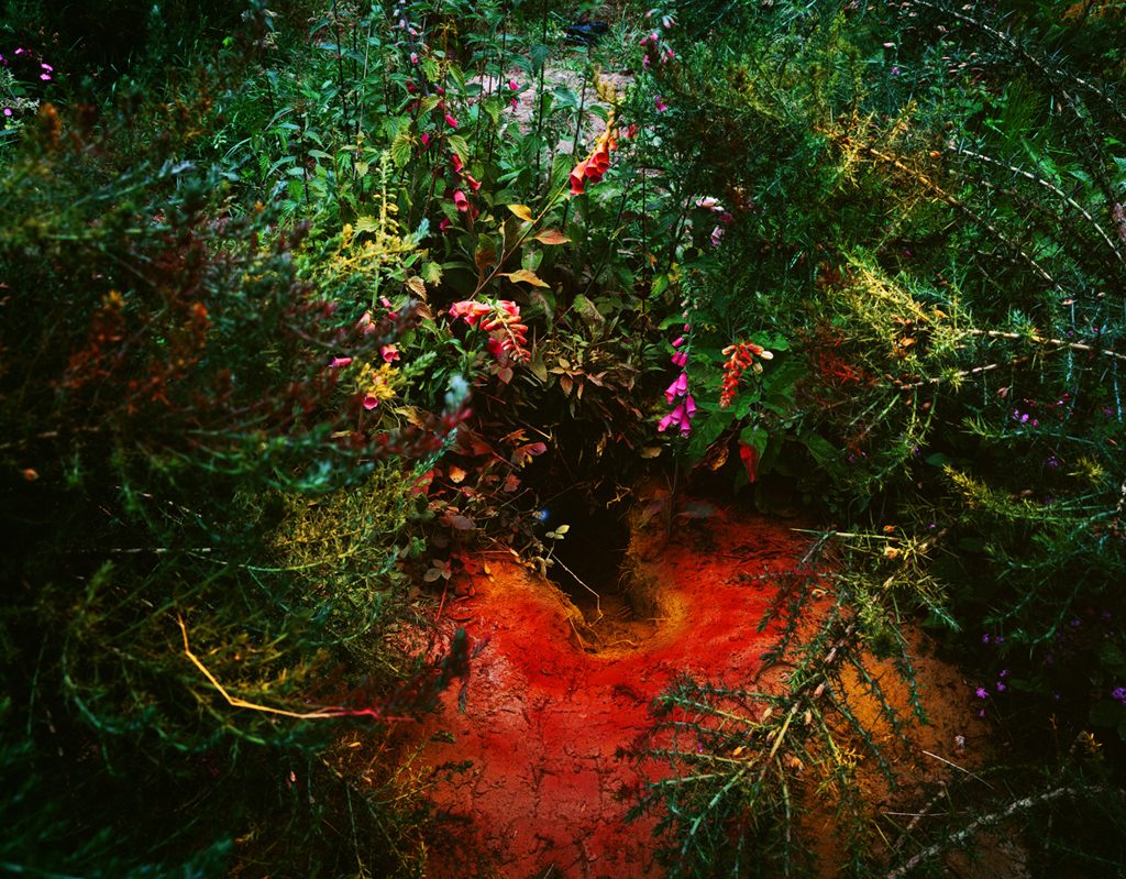Untitled-1, Red hole,C print, 100x75cm,2004