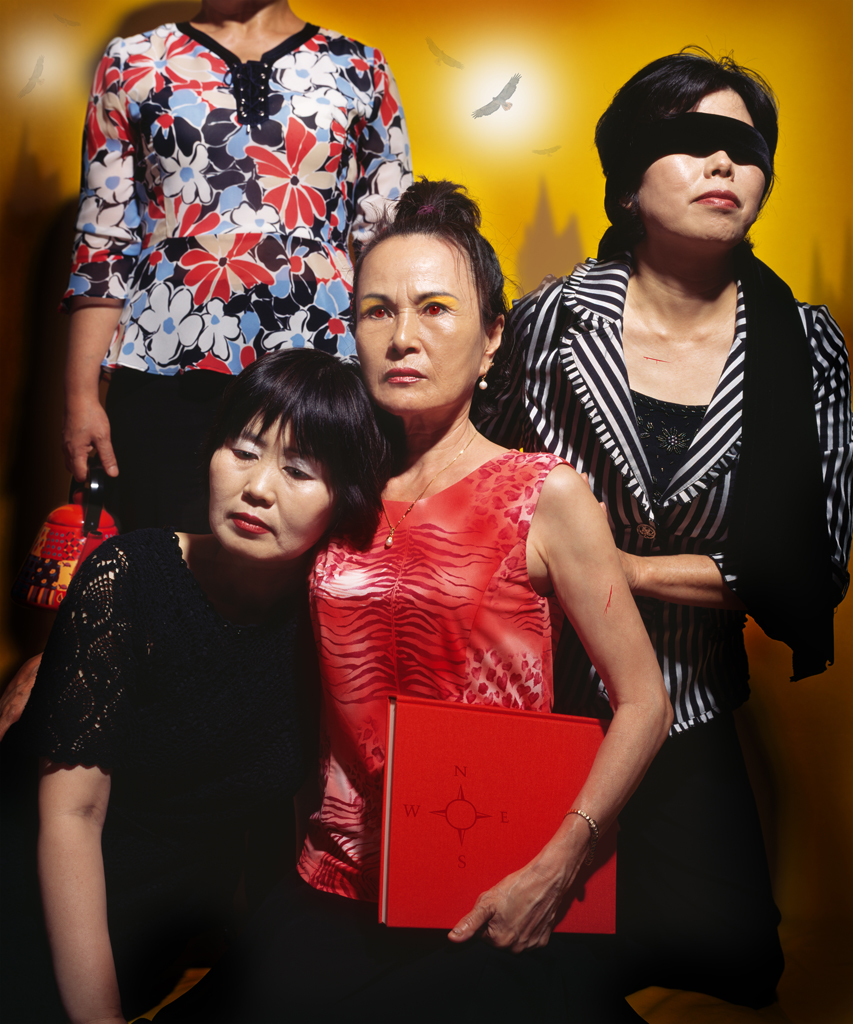 mother fashion & fiction (3)2007  Mother Fashion & fiction 105cm x 120cm  c-print