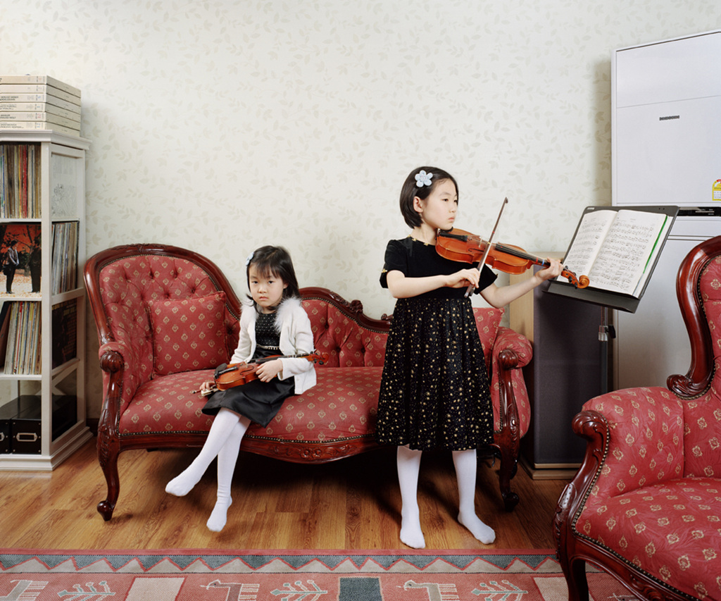 Twins, 도윤과 도인, Do-yun and Do-in, digital c-print, 2006