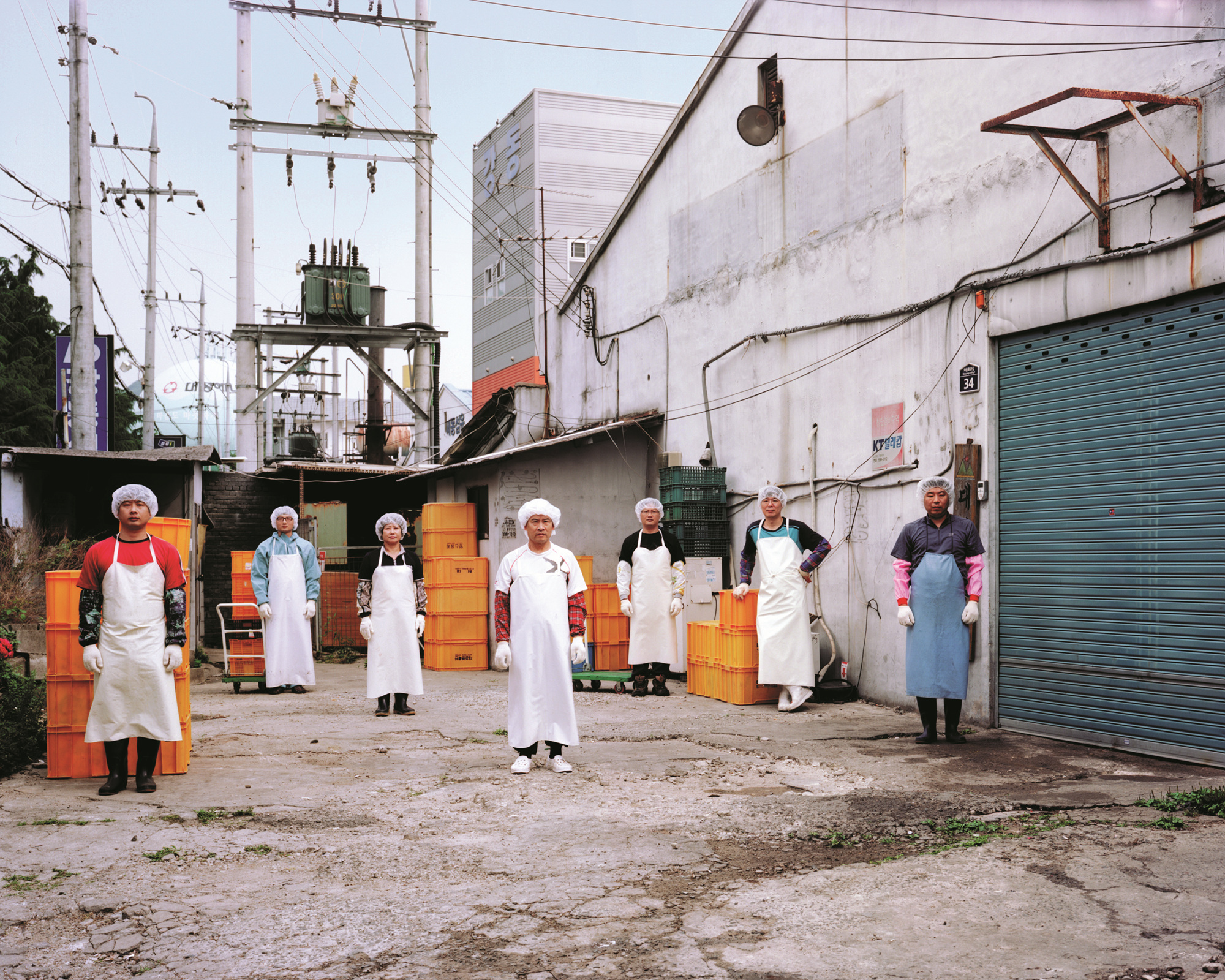 02 박초록_Colorful Daegu #02, Ink on Paper, 200x160cm, 2012