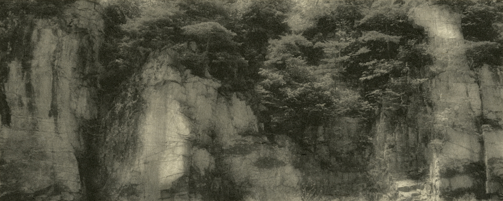 02_2005 Realistic Landscapes_digital print on Korean paper_40x100cm_2005