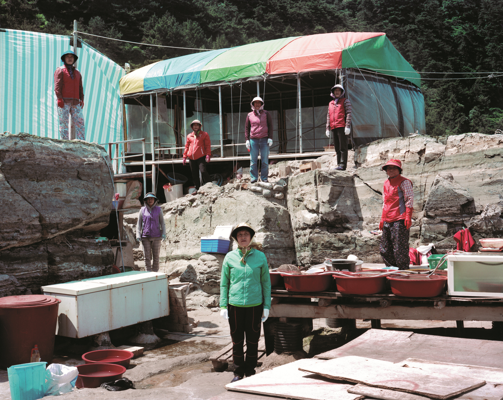 04 박초록_Colorful Daegu #04, Ink on Paper, 100x80cm, 2012