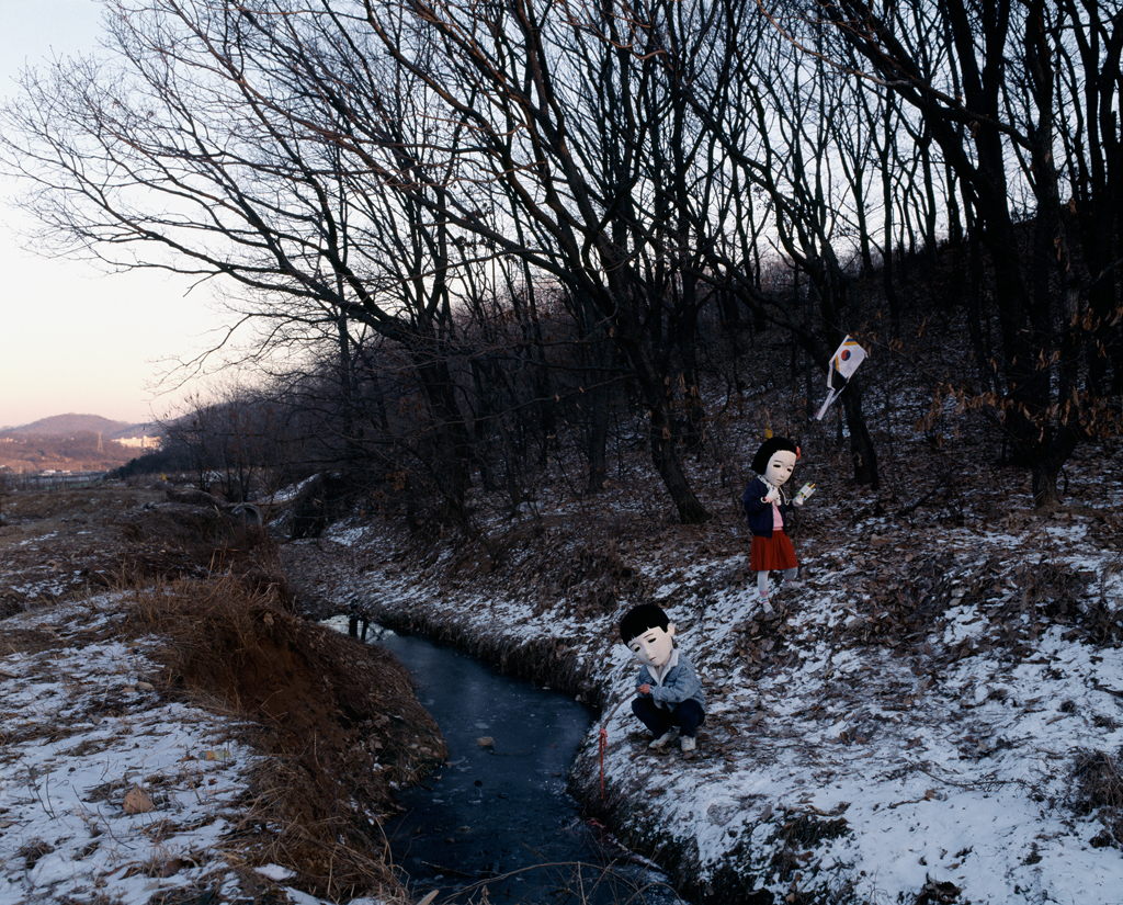 09 The Text Book (Chulsoo & Younghee) p163 (Intestine 창자), 40x50 Inch Digital c-print  2007