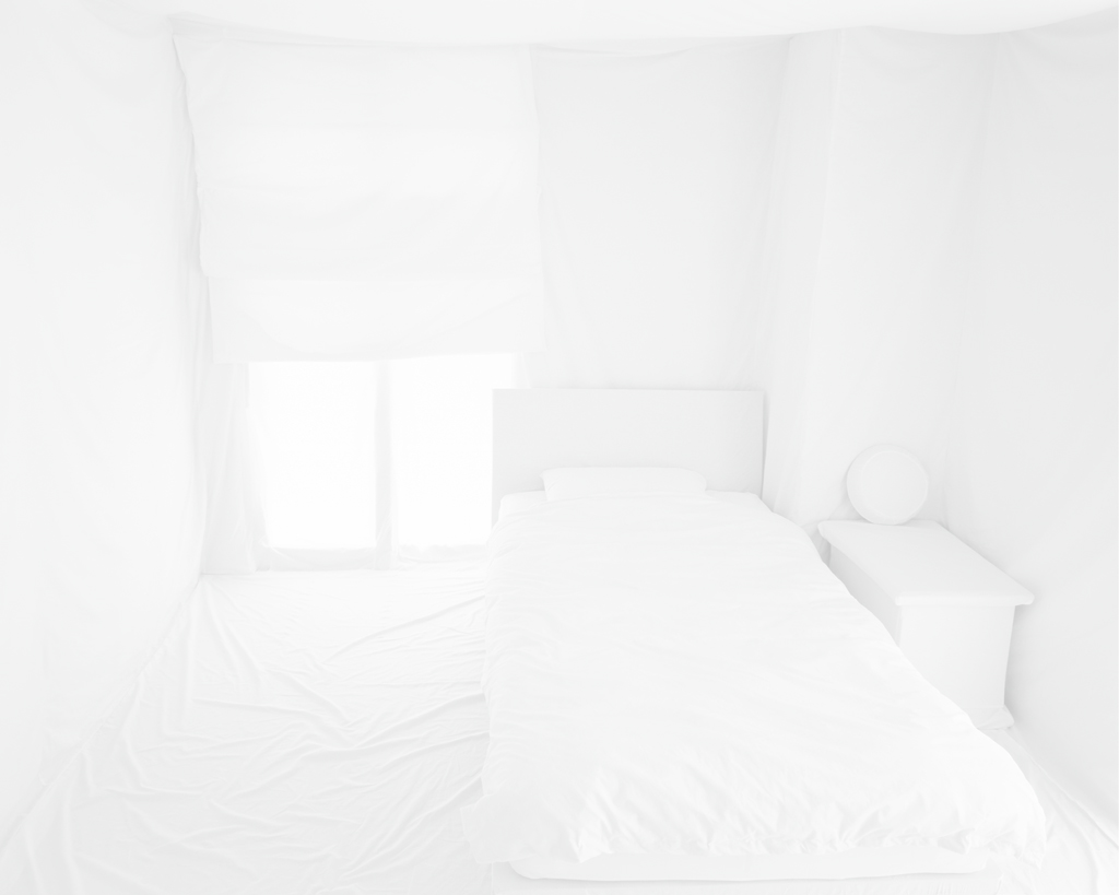 XO Pale White 01s(2009_100 125cm_inkjet print)