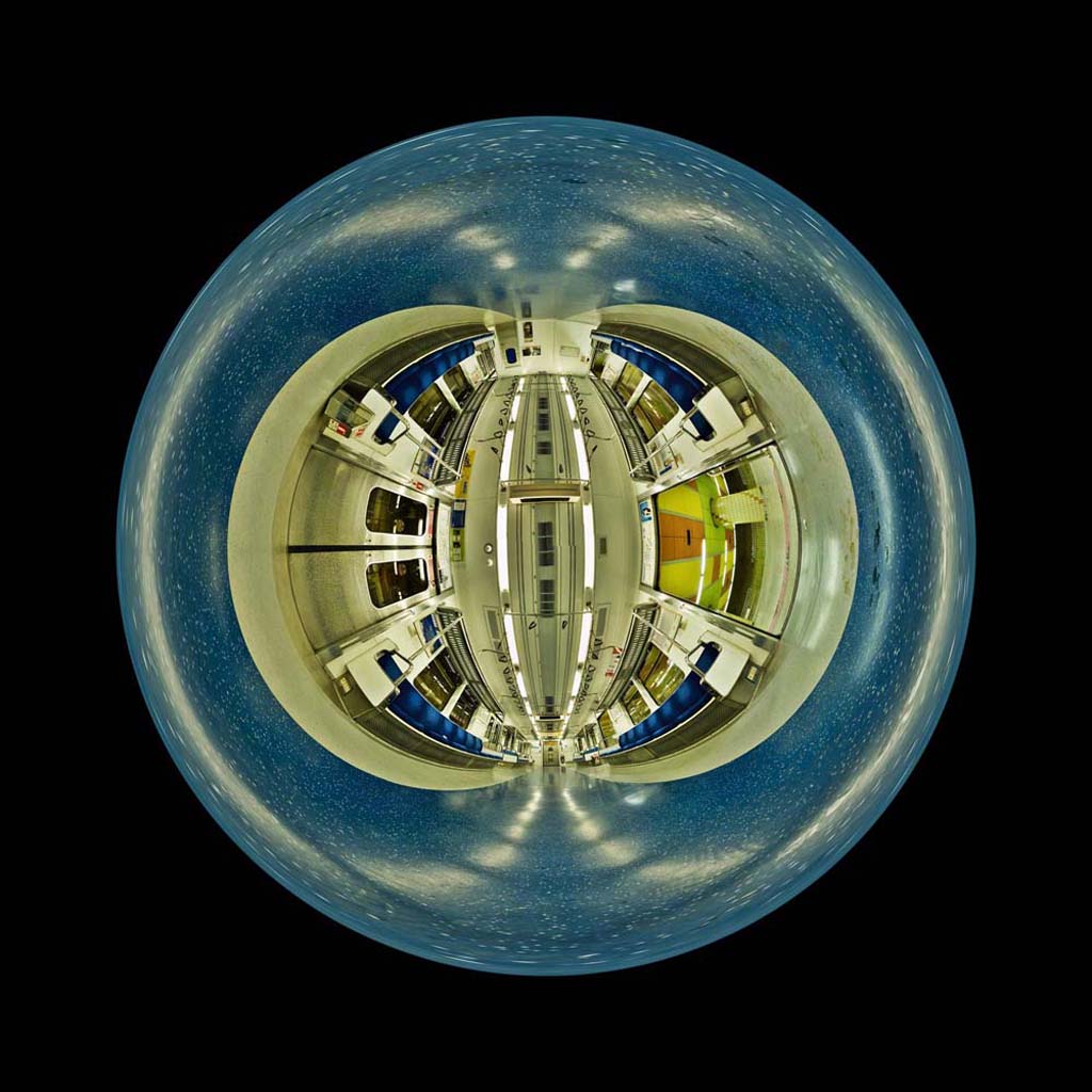 Metro2 Fuji Digital Print 123 x 125 cm 2007