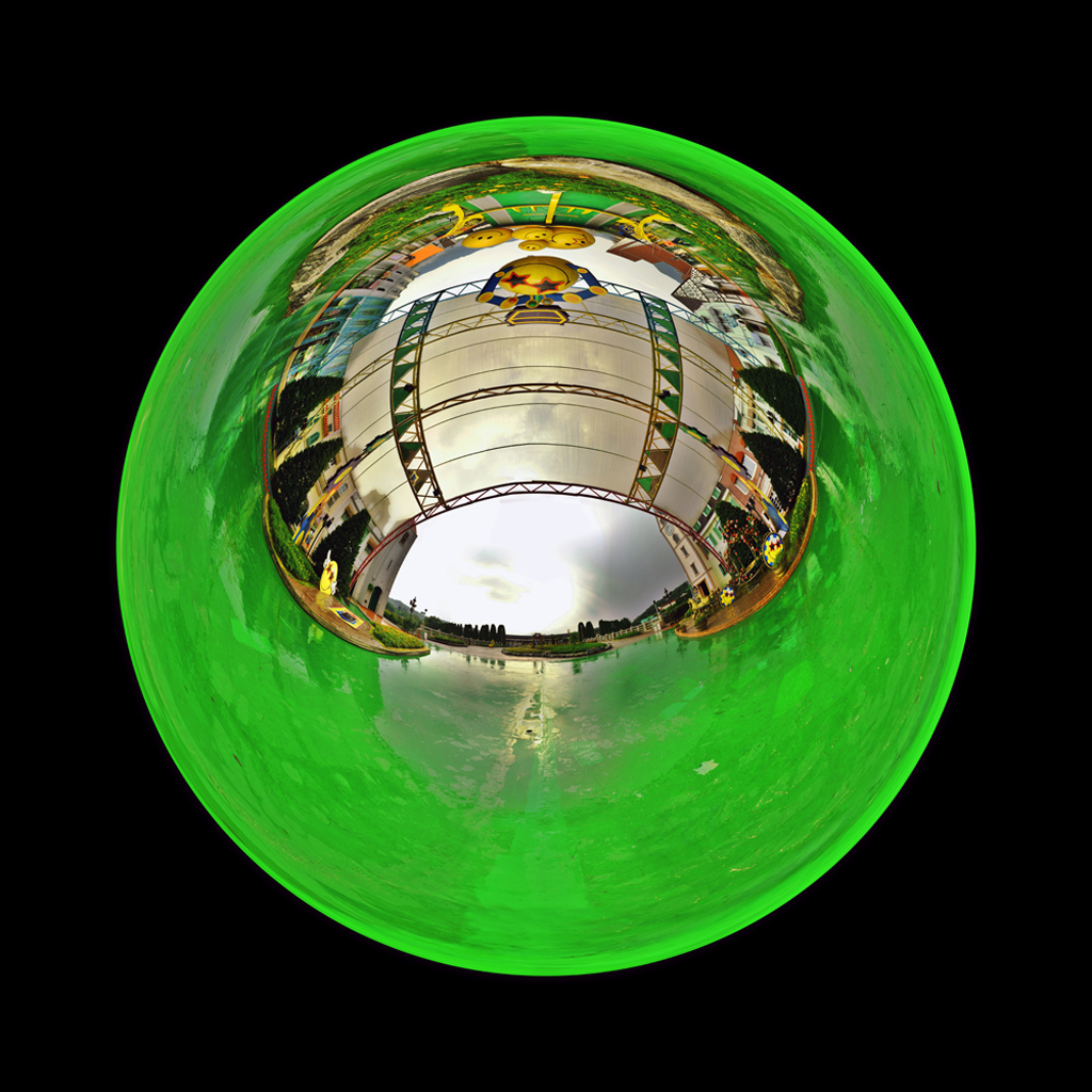 SeoulLand Fuji Digital Print 125 x 123 cm 2006