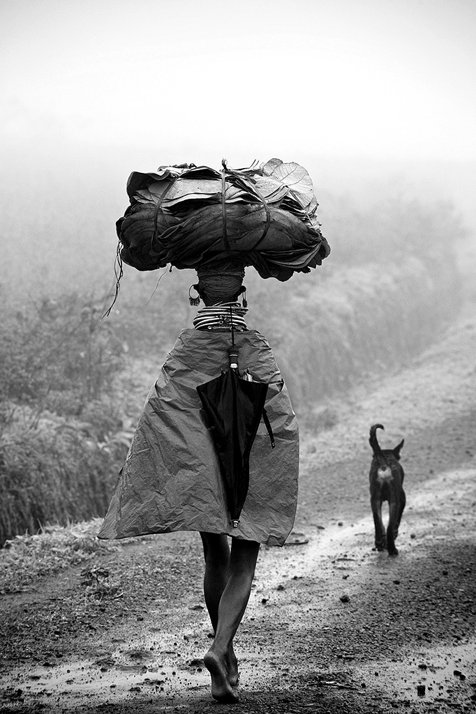 Asian Women at Work #04, Malkangiri, Orissa, India, Archival Pigment Print, 40x60cm, 2008