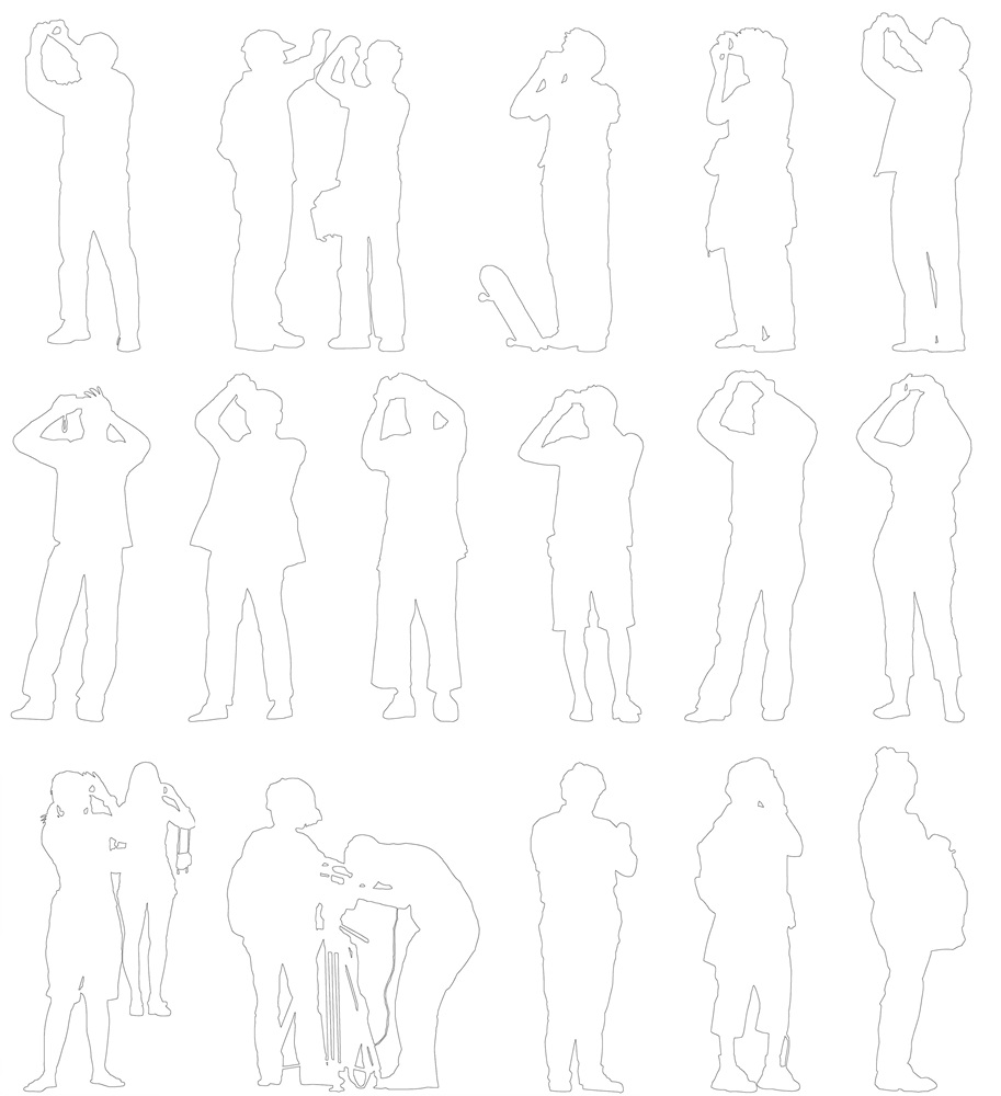 06 사람들(people) 부분사진, pigment print, 103x47