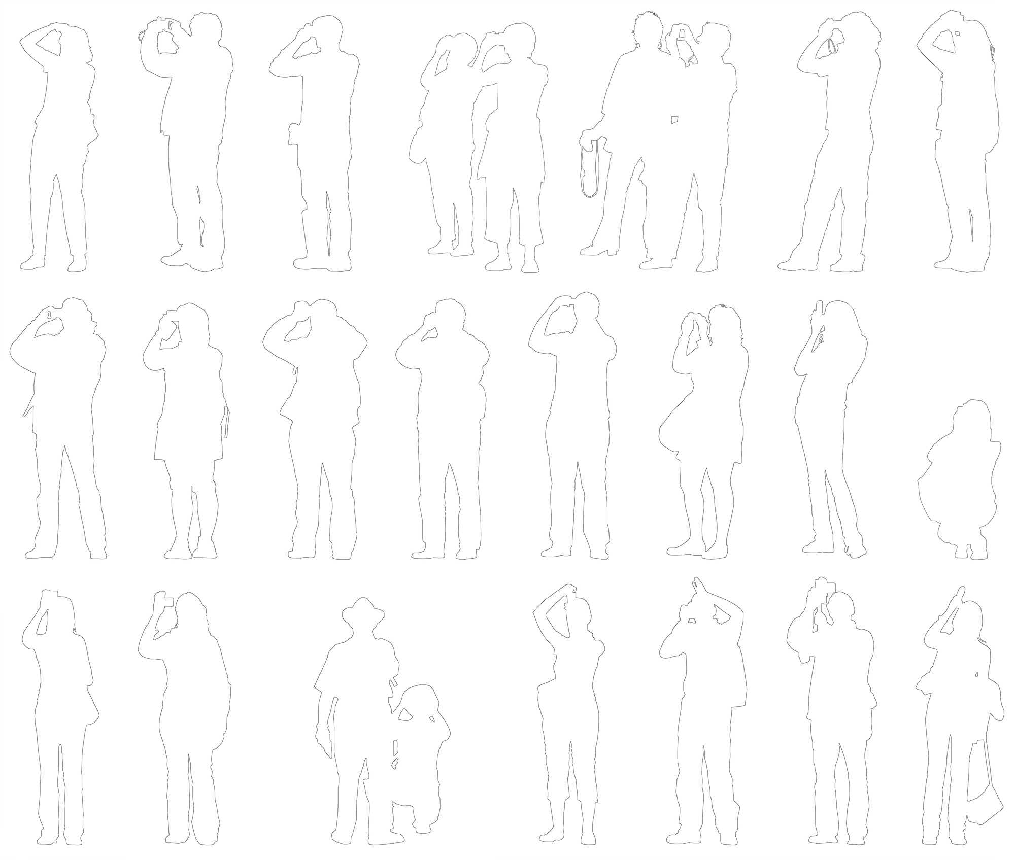 07 사람들(people) 부분사진, pigment print, 103x47