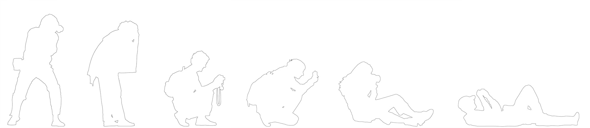 10 사람들(people) 부분사진, pigment print, 103x47