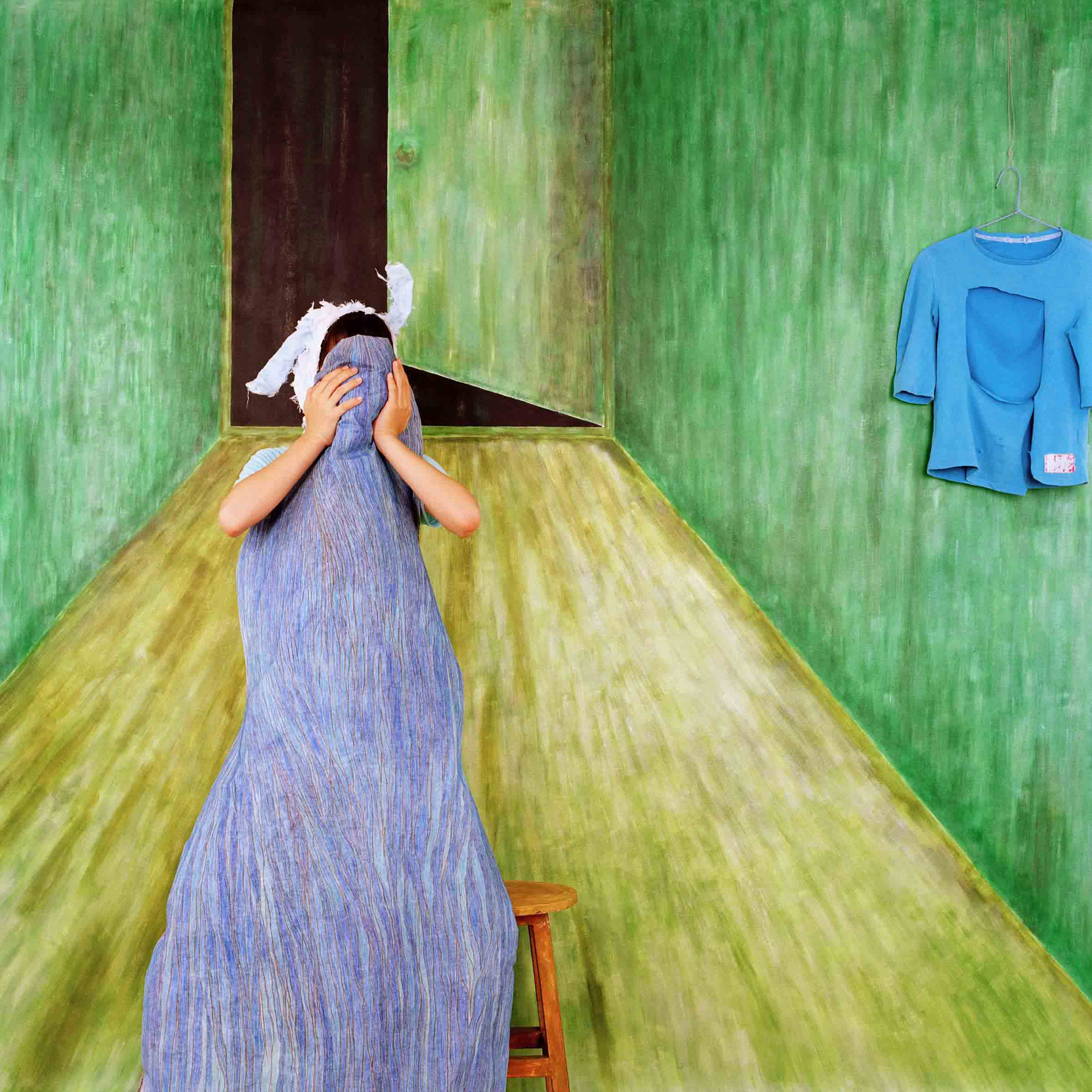 3) 생각하는 토끼 시리즈 Thinking Rabbit #004-1 100x100cm, C-type print,  2010