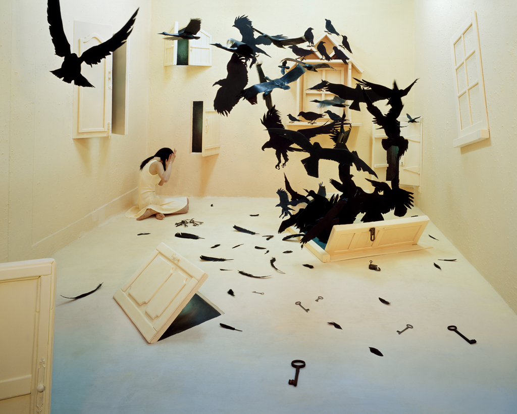 Black birds, Inkjet print, 120x96cm, 2009