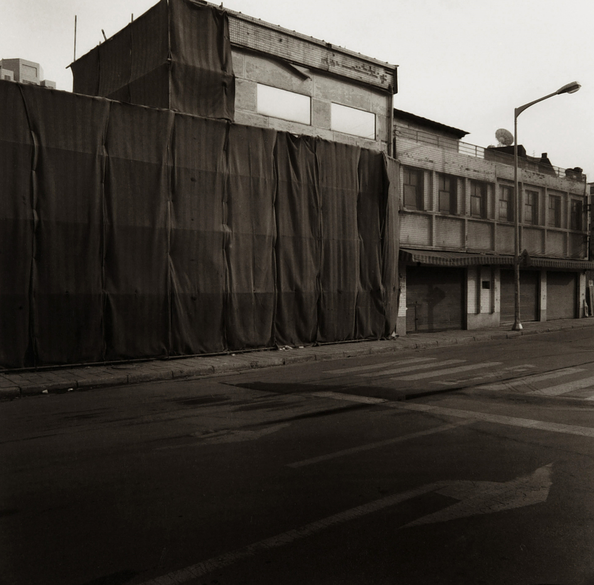 LST01 gelatin silver print 45x45cm wooden framed