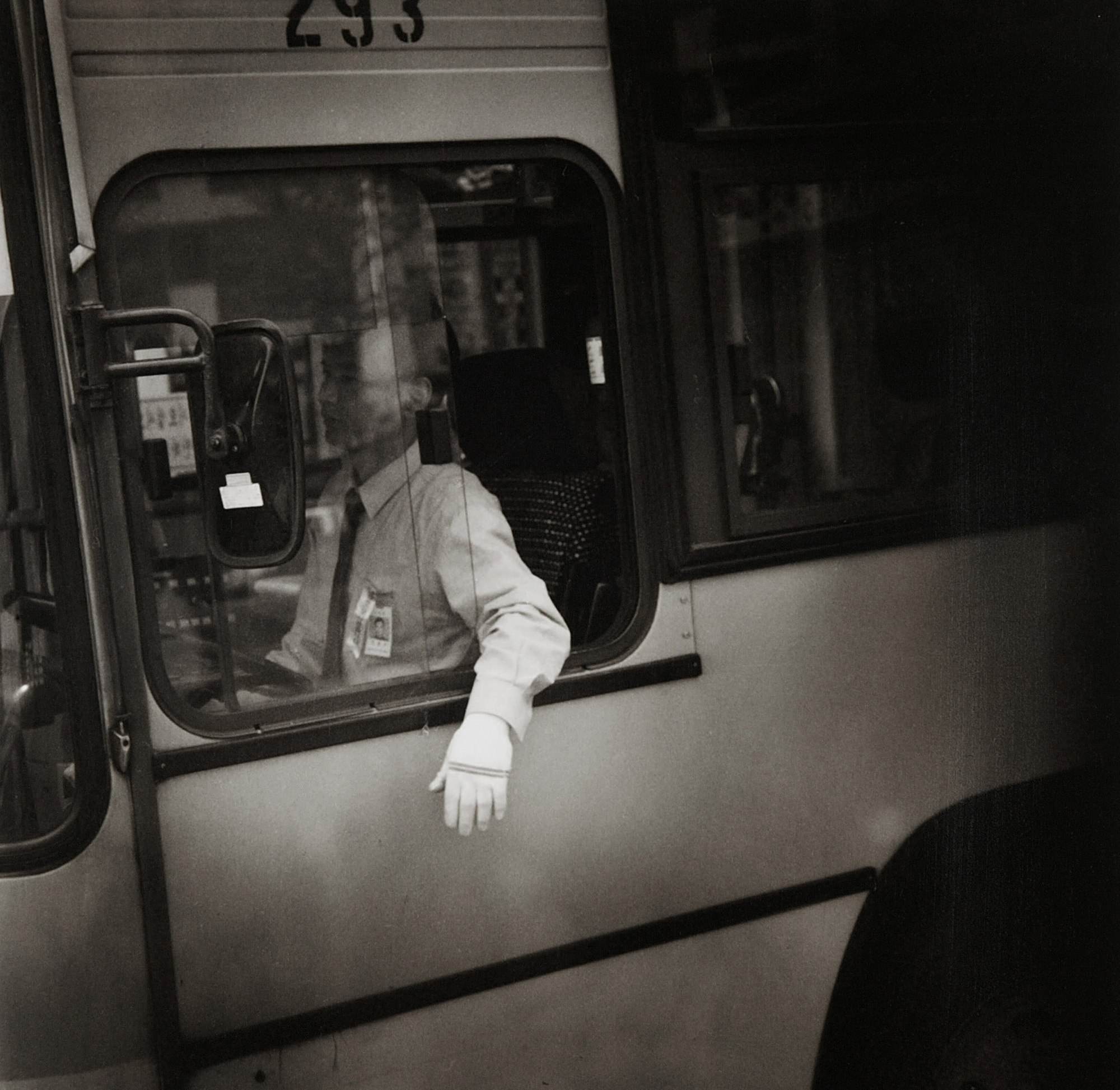 LST08 gelatin silver print 45x45cm wooden framed