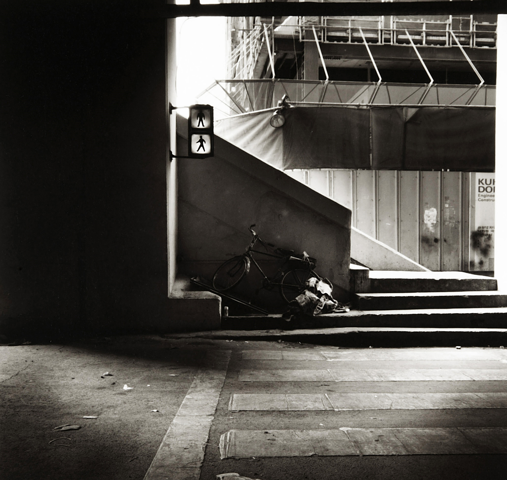 LST09 gelatin silver print 45x45cm wooden framed