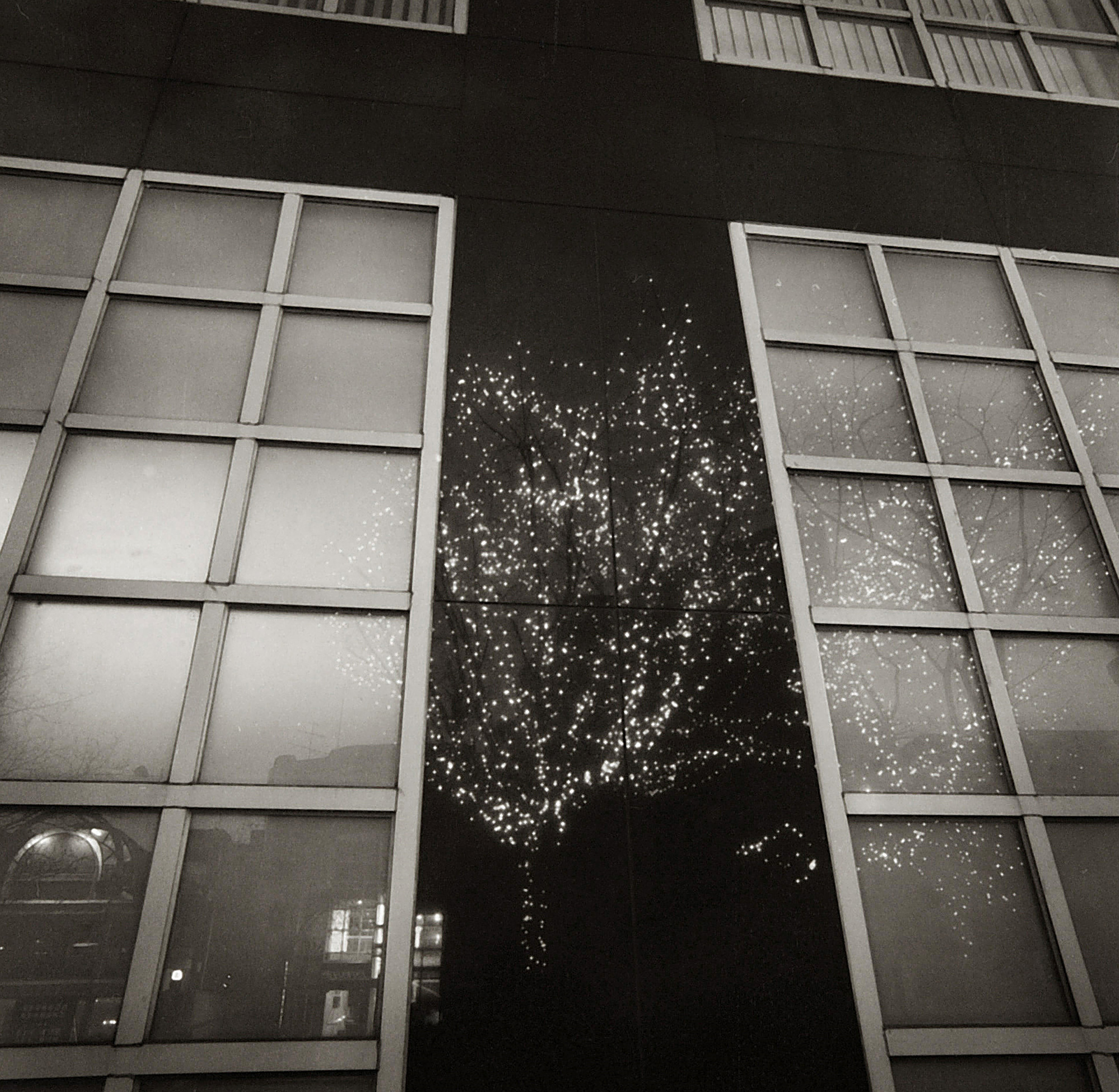 LST16 gelatin silver print 45x45cm wooden framed