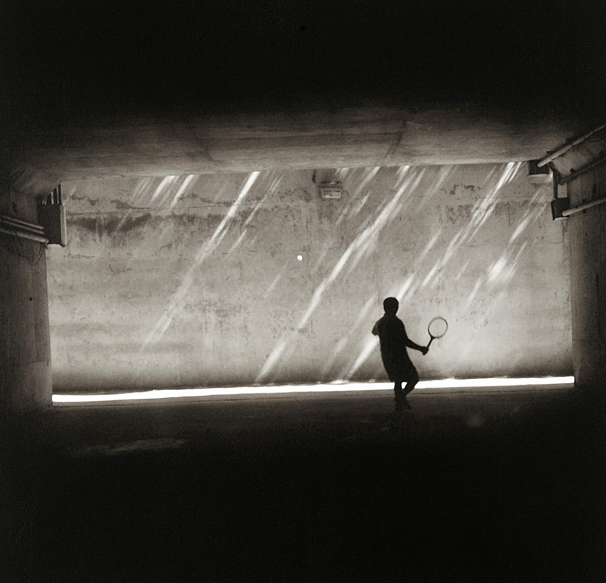 LST17 gelatin silver print 45x45cm wooden framed