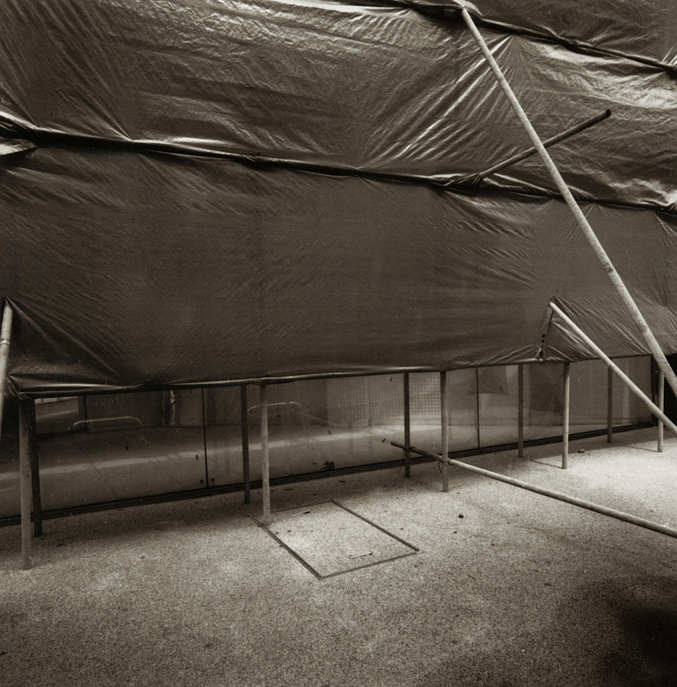 LST24 gelatin silver print 45x45cm wooden framed