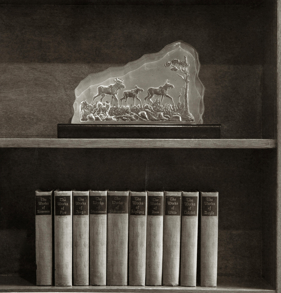 LST26 gelatin silver print 45x45cm wooden framed