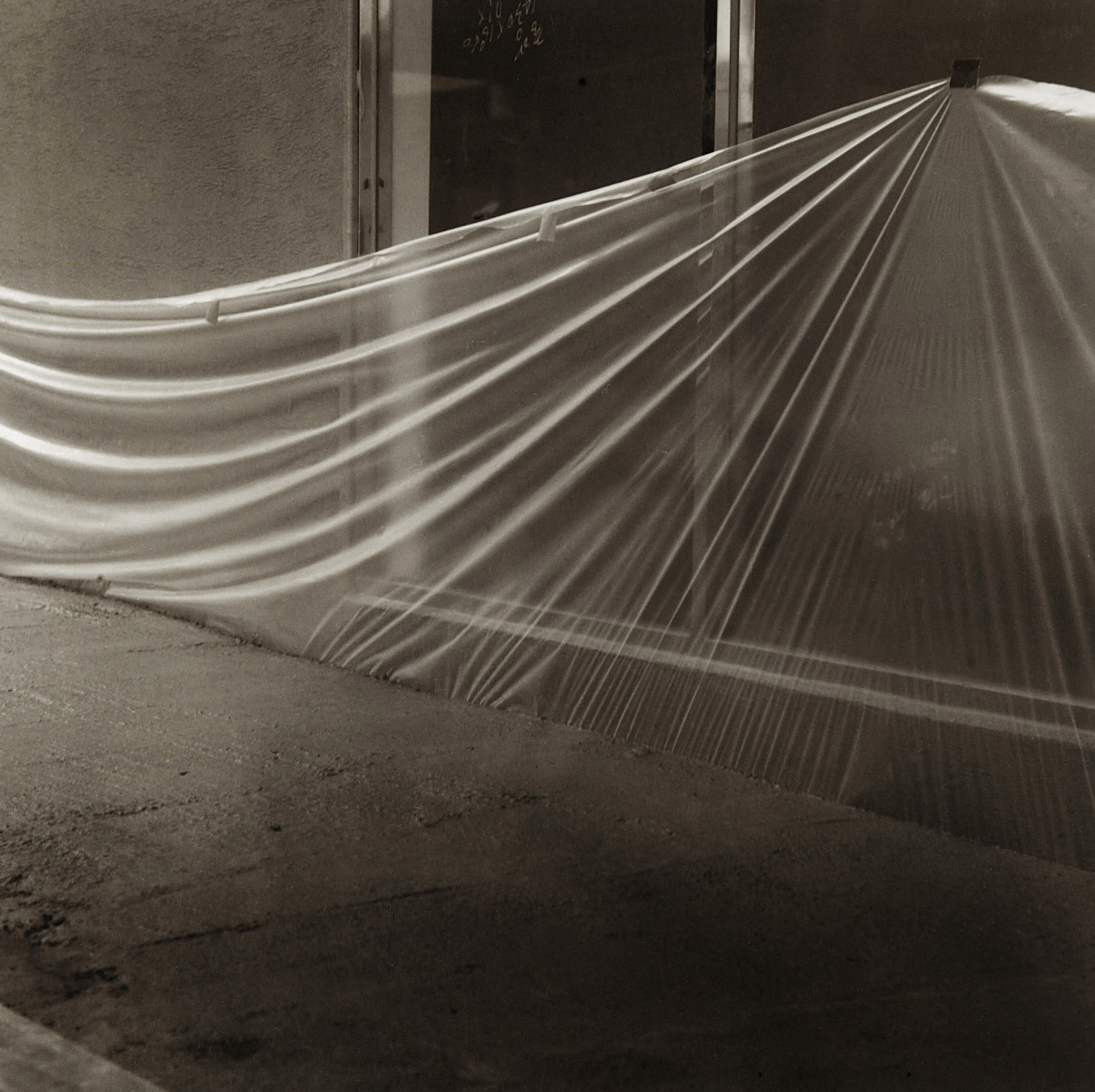 LST34 gelatin silver print 45x45cm wooden framed