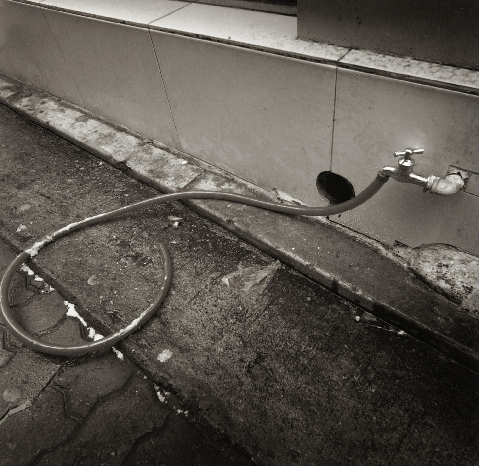 LST37 gelatin silver print 45x45cm wooden framed