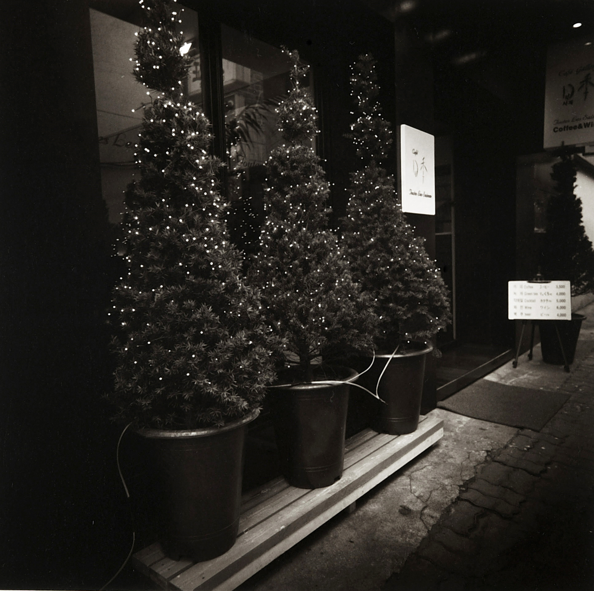 LST42 gelatin silver print 45x45cm wooden framed