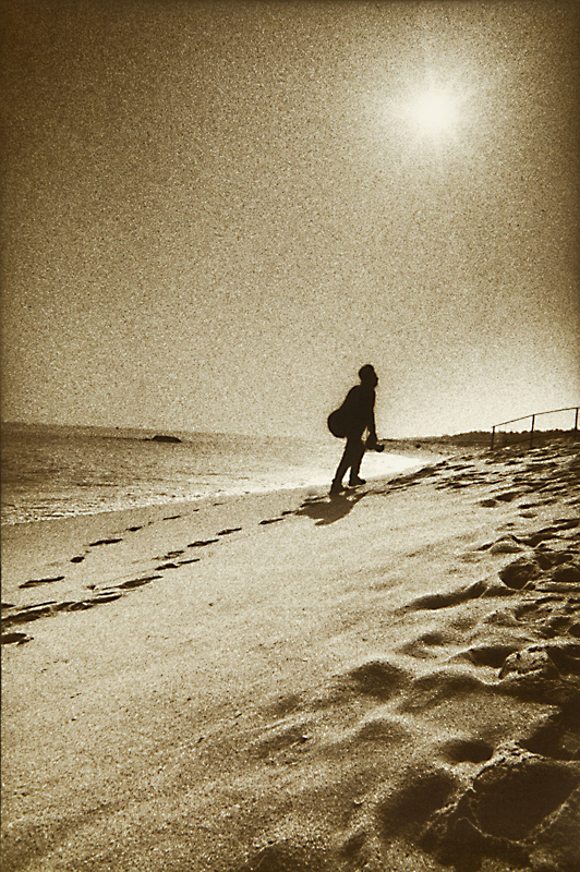 SMELL OF THE BLACK SEA  02 gelatin silver print 55x35cm wooden framed