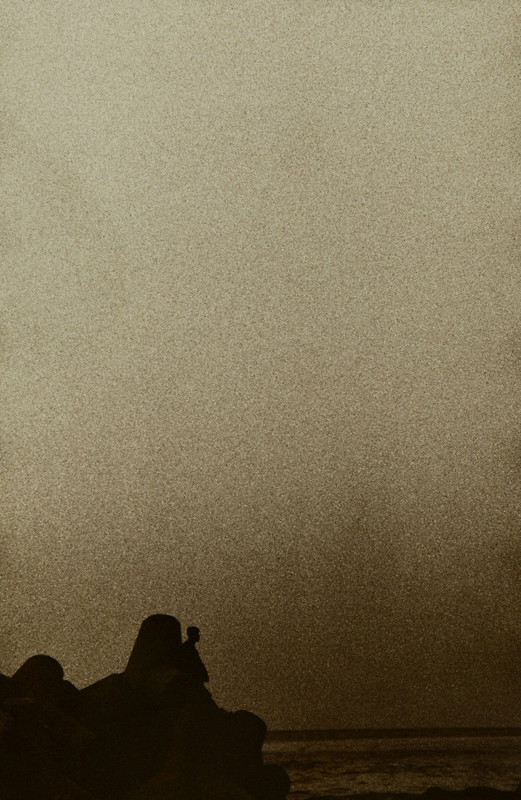 SMELL OF THE BLACK SEA  09 gelatin silver print 35x55cm wooden framed