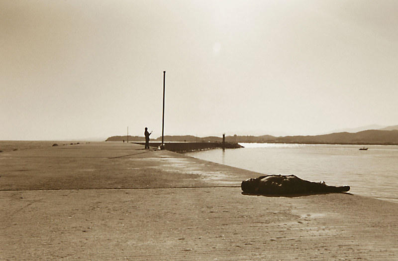 SMELL OF THE BLACK SEA  11 gelatin silver print 35x55cm wooden framed