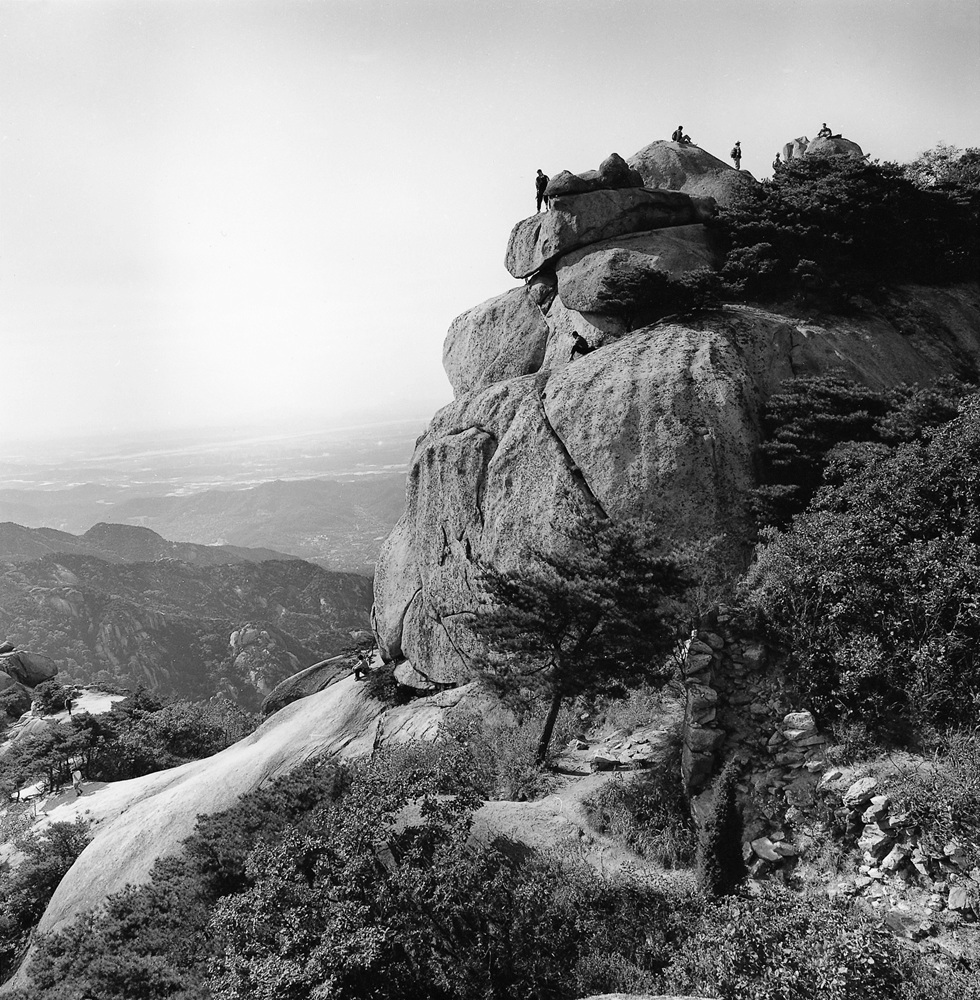 SW10 gelatin silver print 45x45cm wooden framed