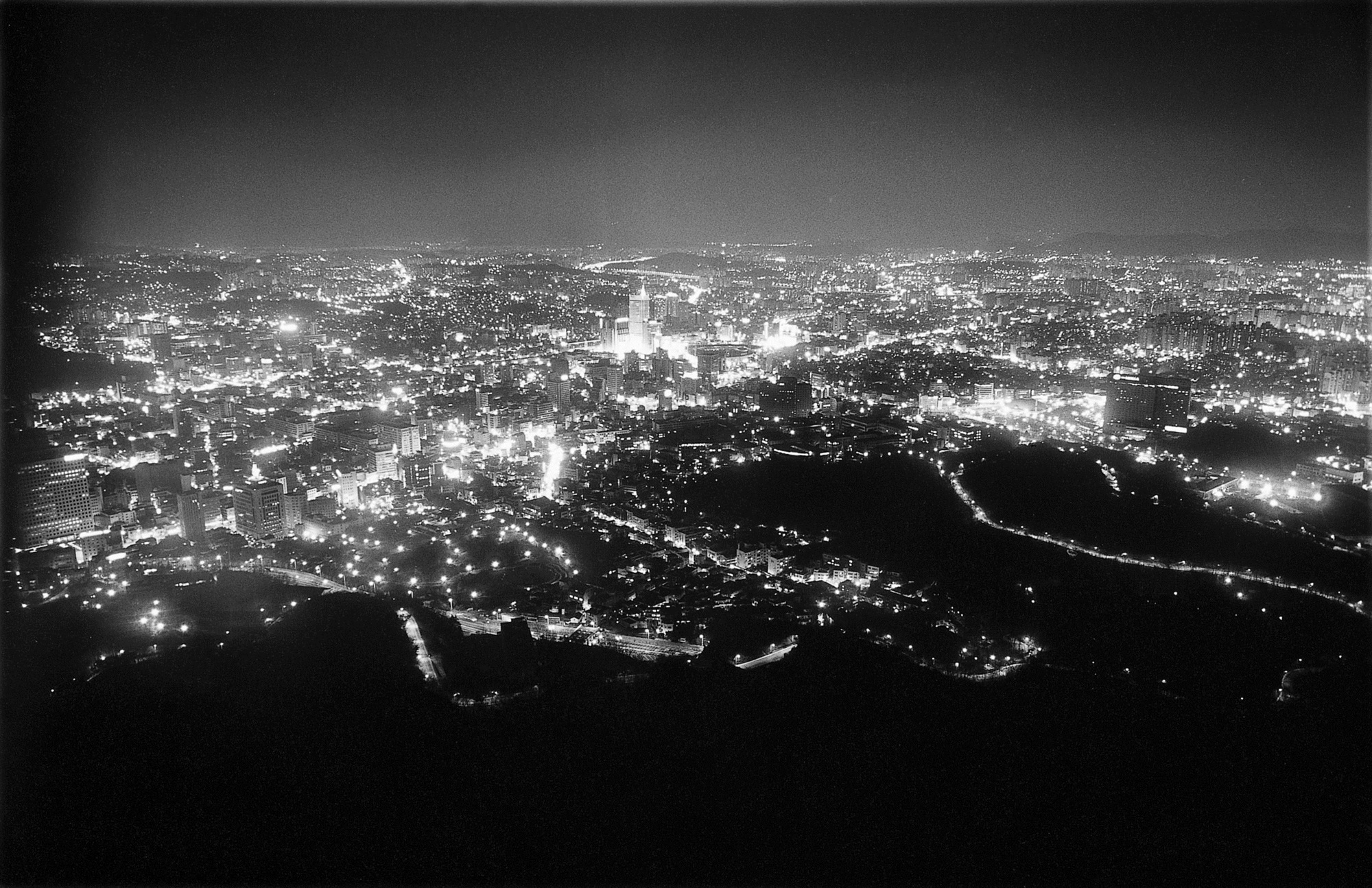 SW47 gelatin silver print 55X40cm wooden framed