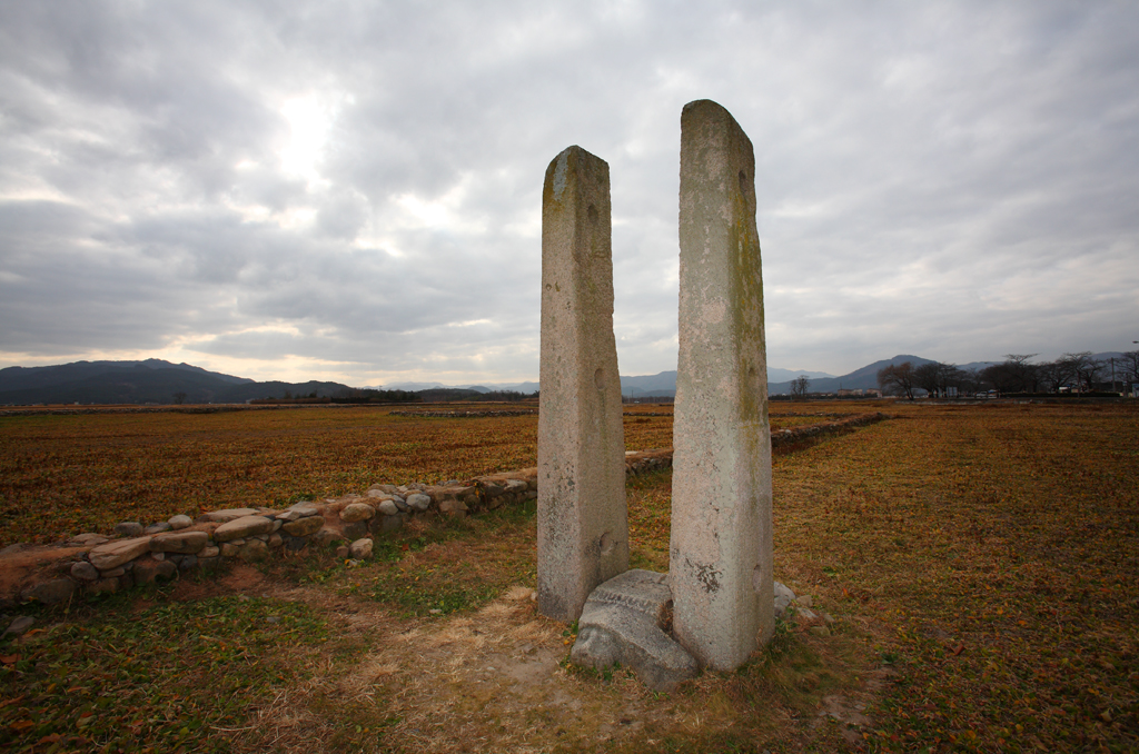 시간의 지문 9.분황사지당간지주(2007년)