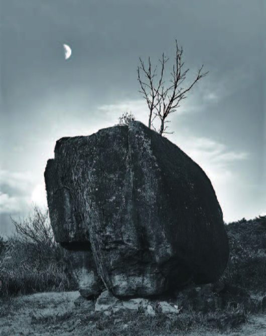 4 고인돌 Pigment Art Print, 95×70cm