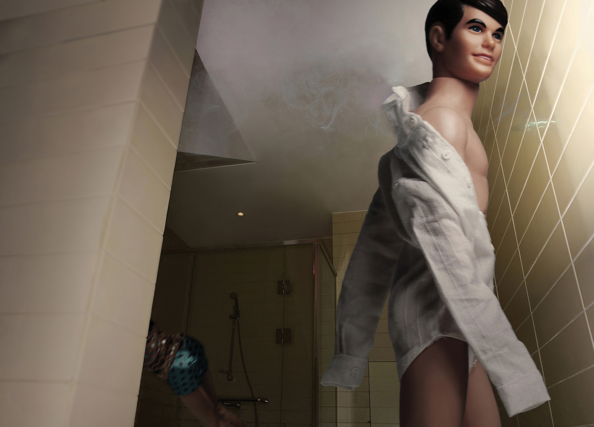 06 Something Happens, Light Jet c –print, 117cm X 84cm 2007