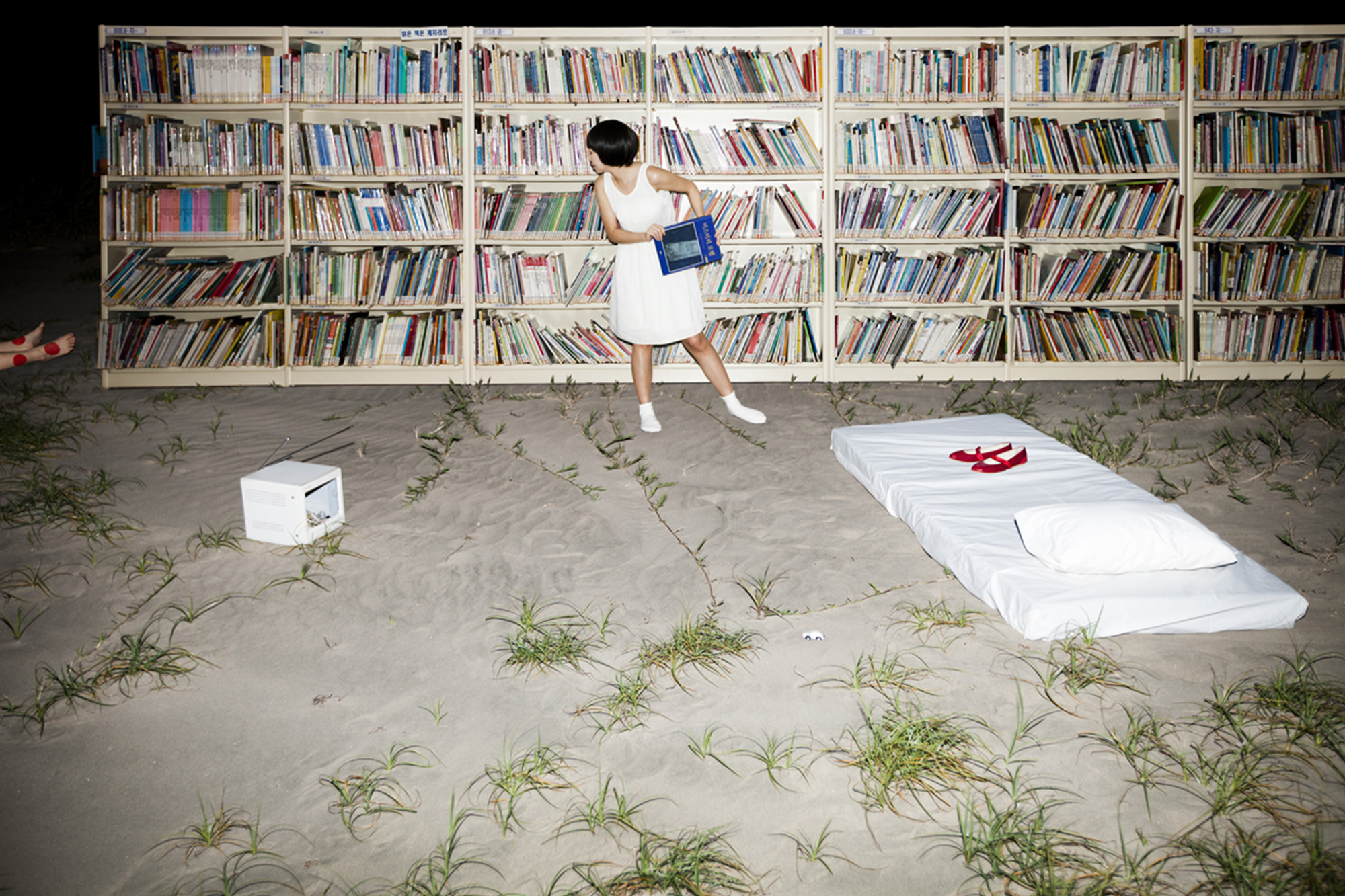 023  At night 2_pigment prin_110x160cm_ 2011