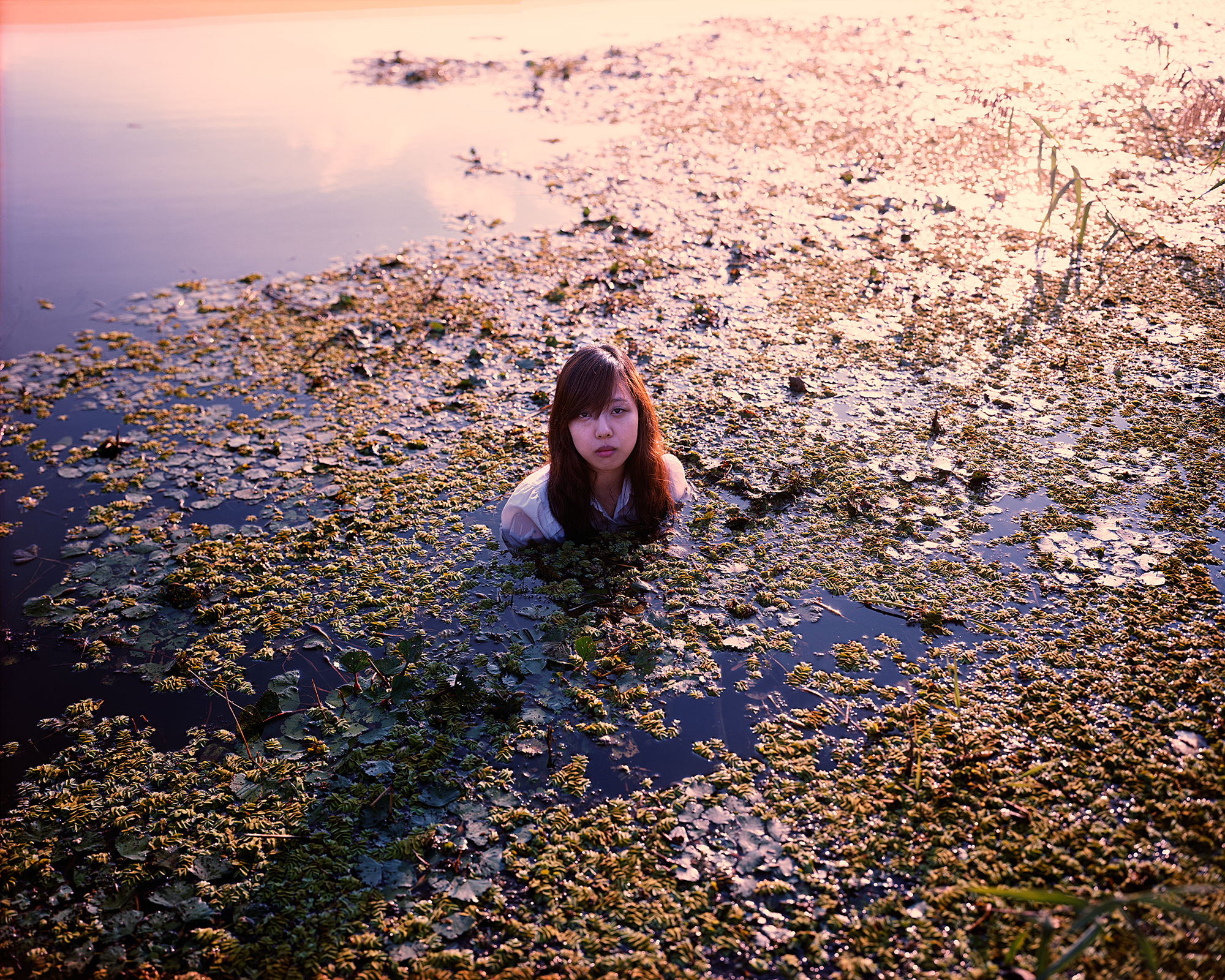 02_Trauma girl Yuna, pigment print, 200 x 160cm , 2012