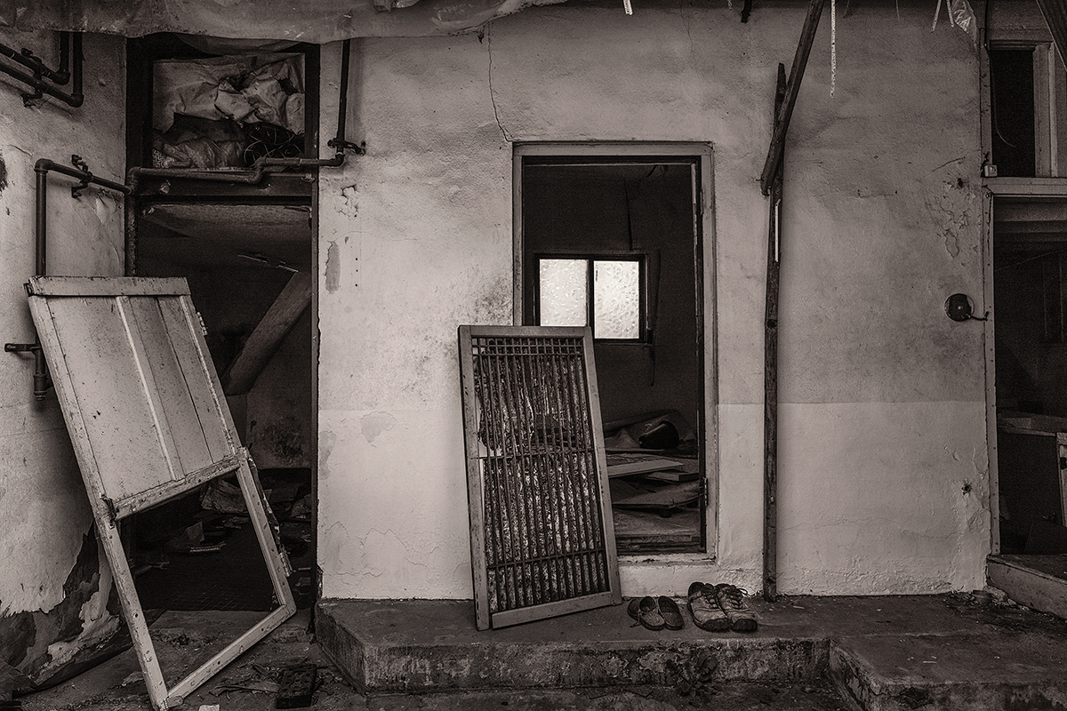 04. The House, UV Print on traditional Korean handmade paper, 65x90cm, 2014