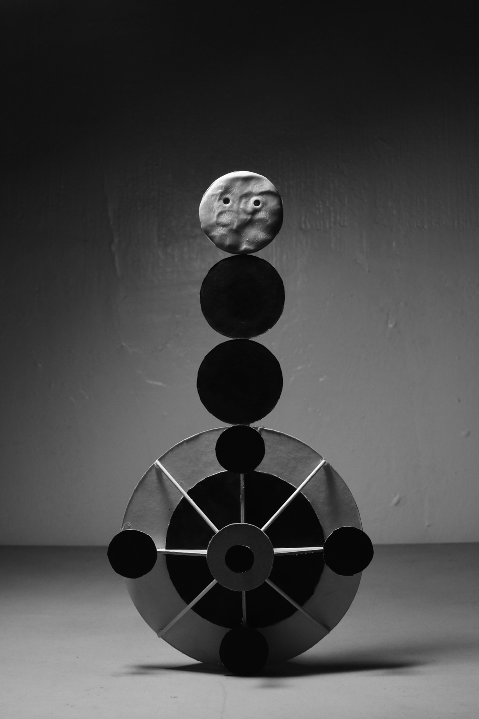 10. Monument Zero - Antenna, Photograph of Hard Paper Structure, Inkjet Print, 70x70cm, 2014