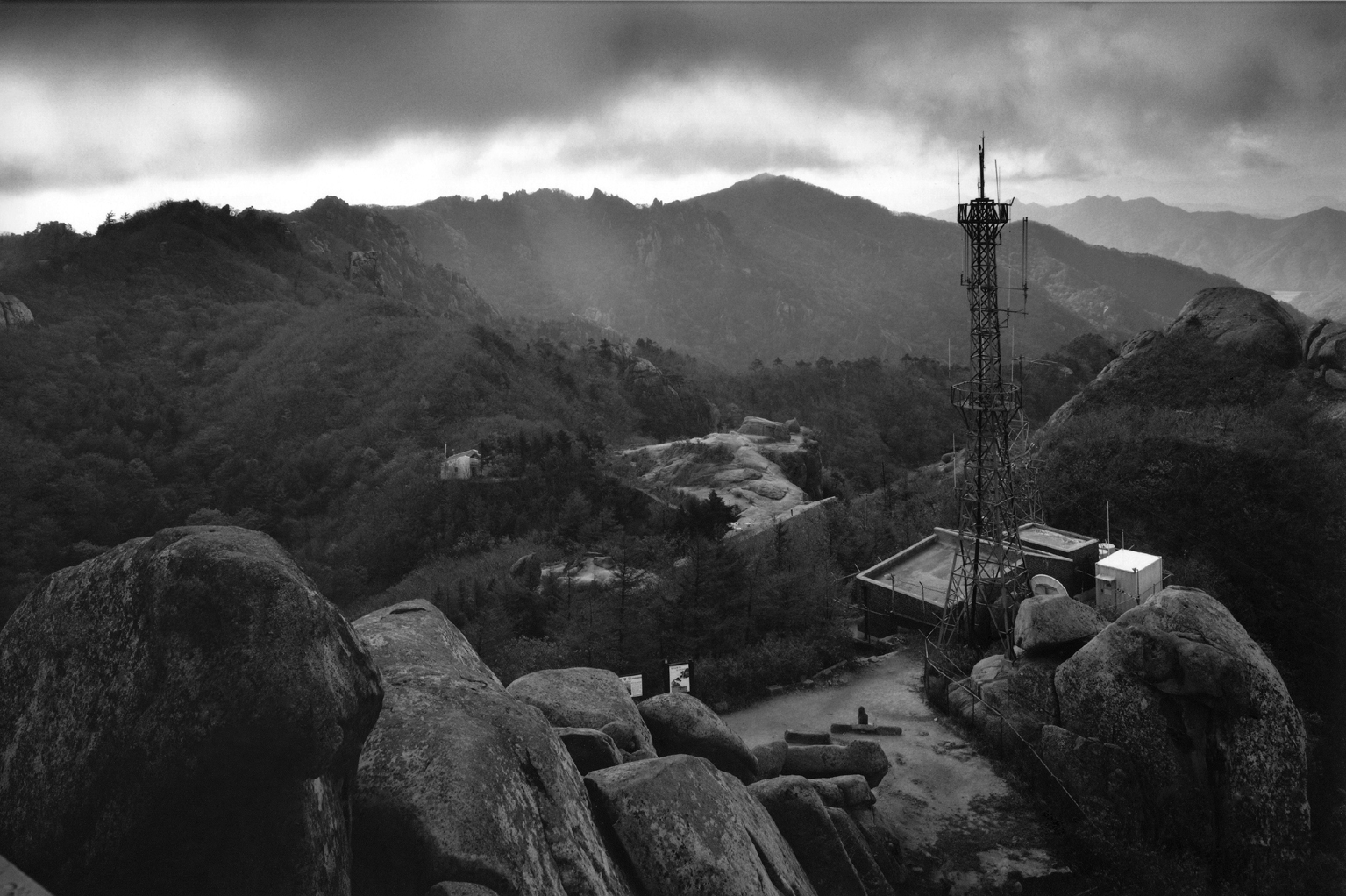 백두대간-속리산 문장대 #03,S Korea,  1998