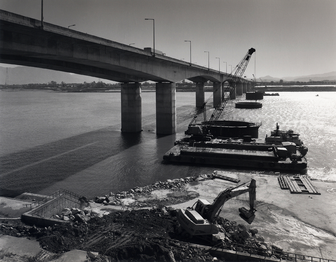 한강-경기도 구리시 강동대교 #21,S Korea,2000