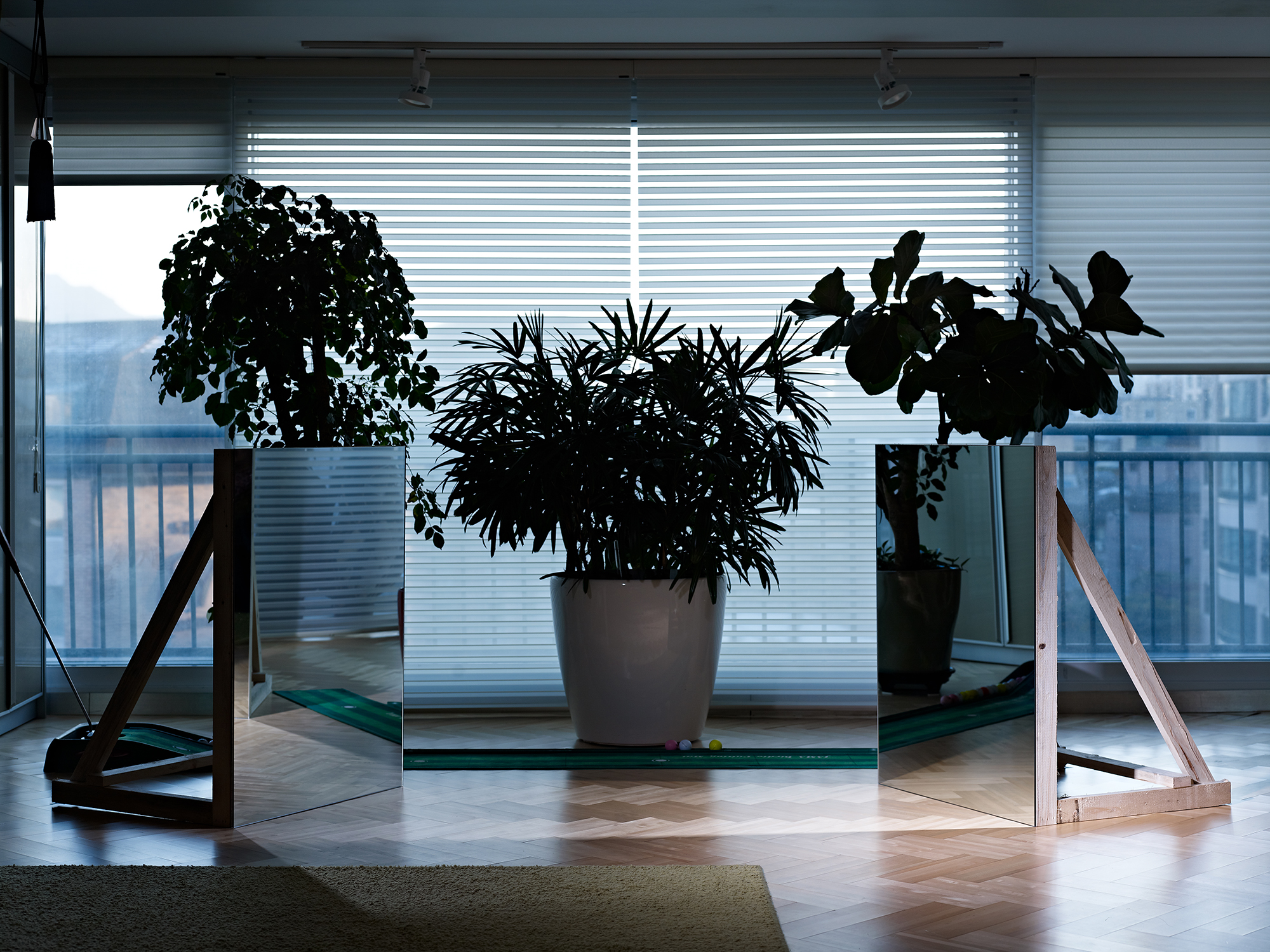 16. Two Mirrors, Lambda Print, 152.4x114.3cm, 2010