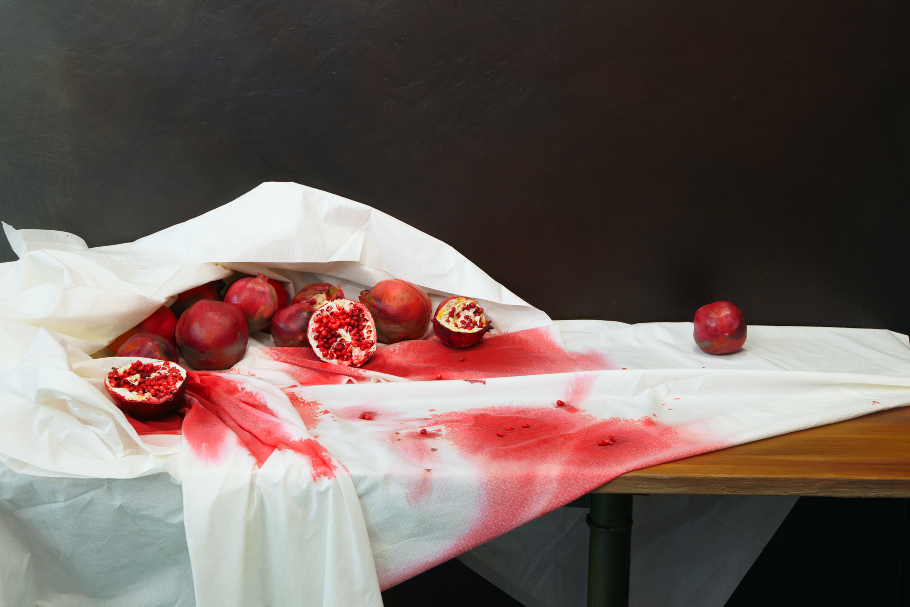 테이블 위의 석류 No.3