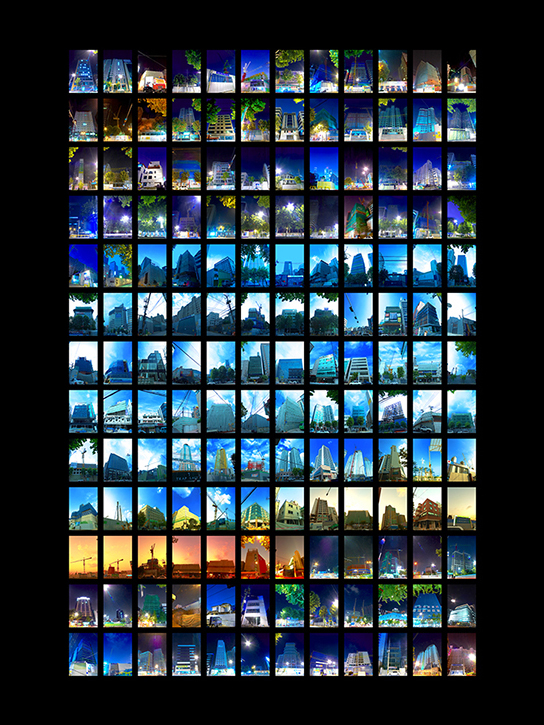 01 도시의 완성-2005년10월10일 서울, 100×75cm, C-print, 2005