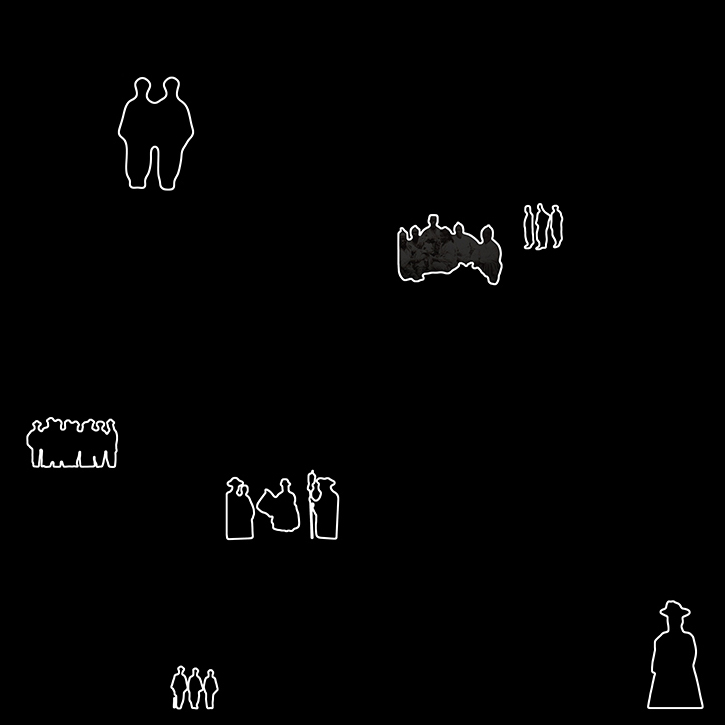 01 조선군 대다수가 자결했는데 전투중 기절한 병사들은 잡혀감, 100×100cm, c-print, 2008