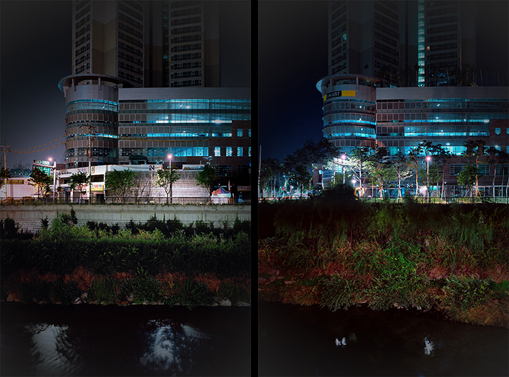 01 황학지층 24, 180×120cm 2ea, c-print, 2007 2009