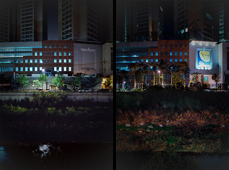 02 황학지층 23, 180×120cm 2ea, c-print, 2007 2009